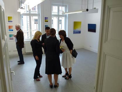 Vernissage in den Ateliers der wfk